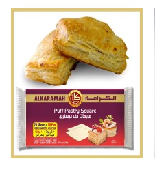 PUFF PASTRY SQUARE 500G 